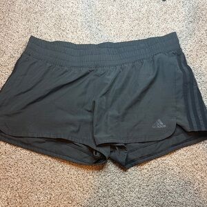 Adidas Women's Charcoal Athletic Shorts